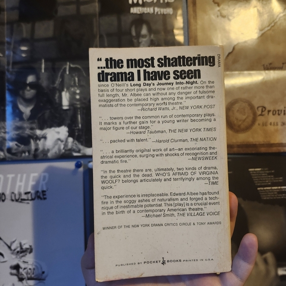 Edward Albee Who's Afraid Of Virginia Woolf? Book 1974 - Picture 2 of 3